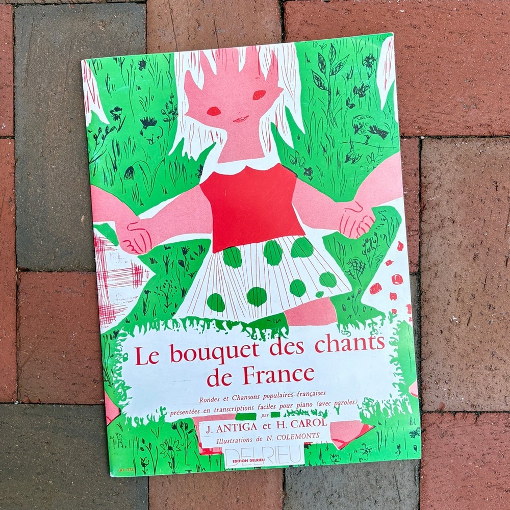 Le Bouquet des Chants de France Chansons French Songs Sheet Music Alouette